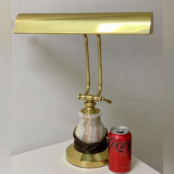 Mid Century Vtg House of Troy Solid Articulating Banker’s Piano Desk Lamp - Picture 9 of 16